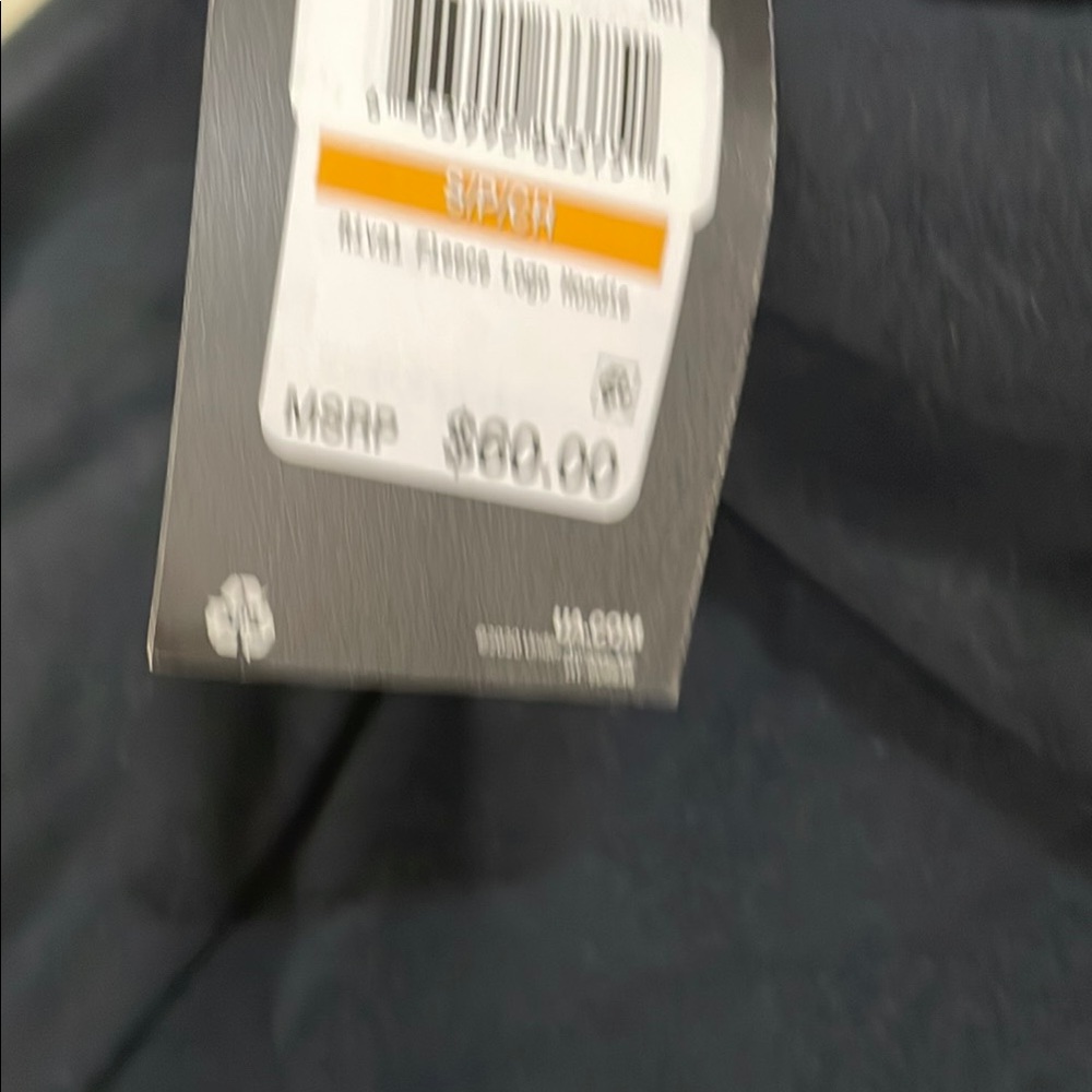 Under Armour Black Fleece with White Logo - Picture 5 of 5